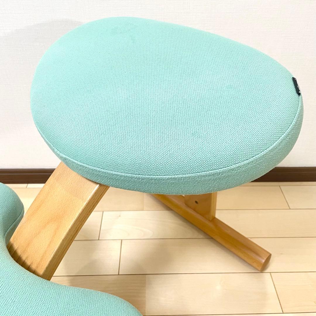 バランスラボ バランスチェア バランスイージー ライトグリーン 中古品