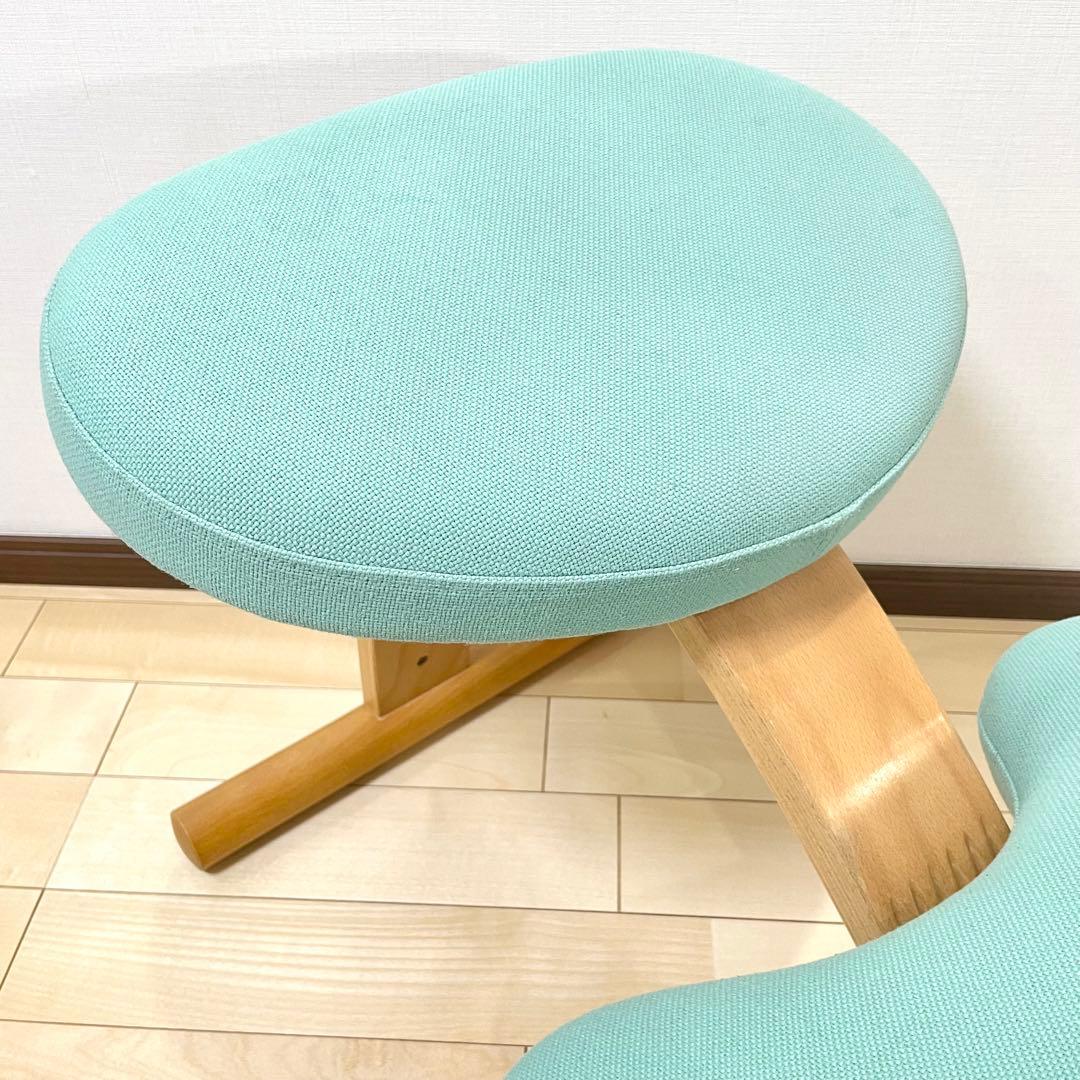 バランスラボ バランスチェア バランスイージー ライトグリーン 中古品