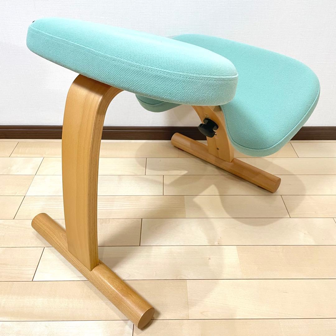 バランスラボ バランスチェア バランスイージー ライトグリーン 中古品