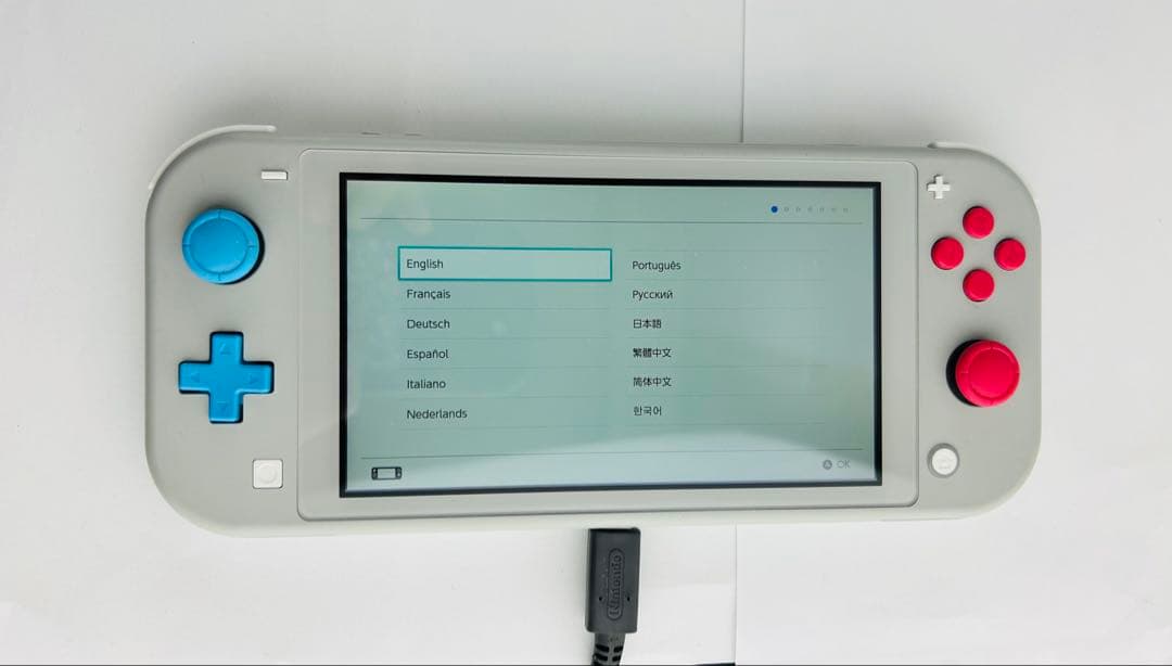 完備品 Nintendo switch スイッチ ライト ザシアン ザマゼンタ