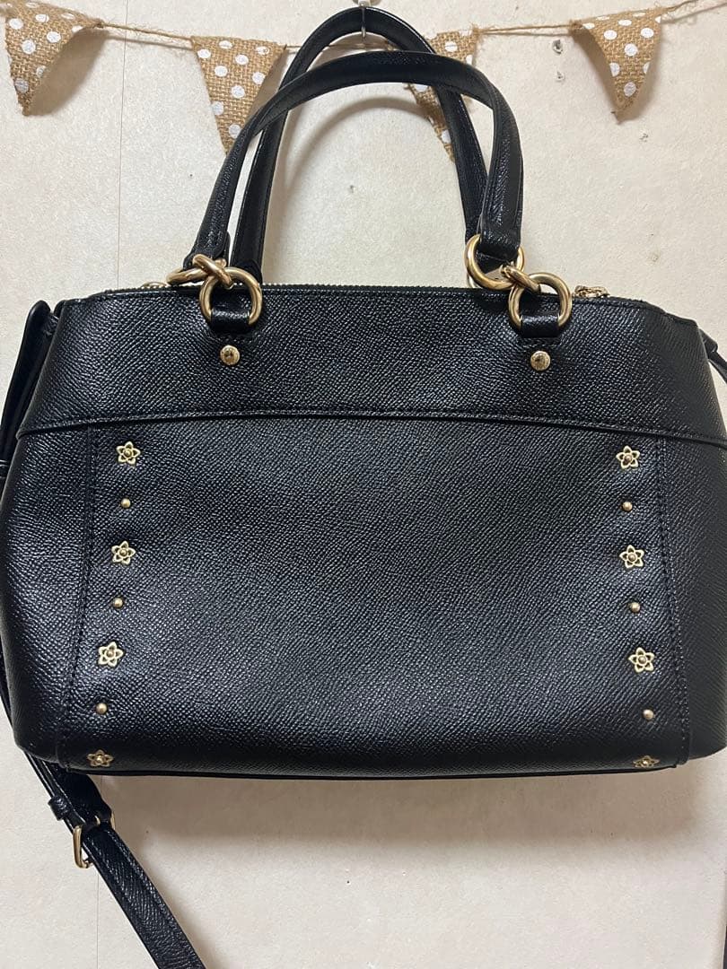 美品　COACH　ハンドバッグ　ショルダーバッグ　2way ブラック コーチ