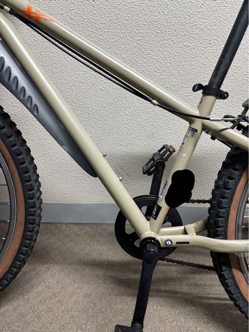 最終価格‼︎カーキ 自転車 26インチ
