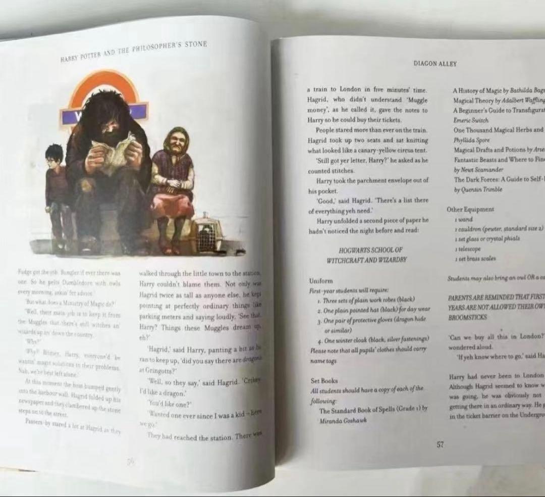 Harry Potter イラスト記念版 5冊セットハードカバー ハリーポッター