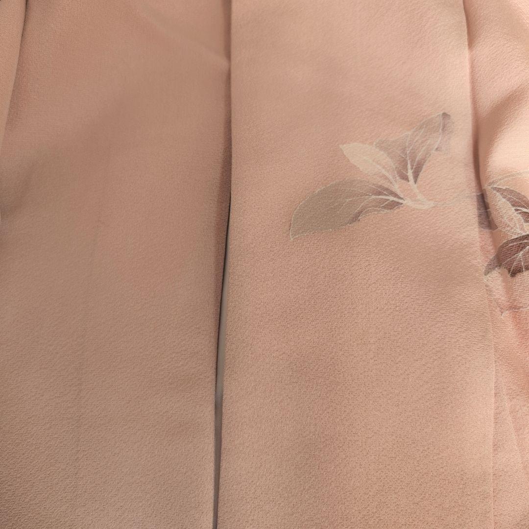 訪問着　フルセット　着物　正絹　童　ピンク　友禅　落款　祝い事　B1