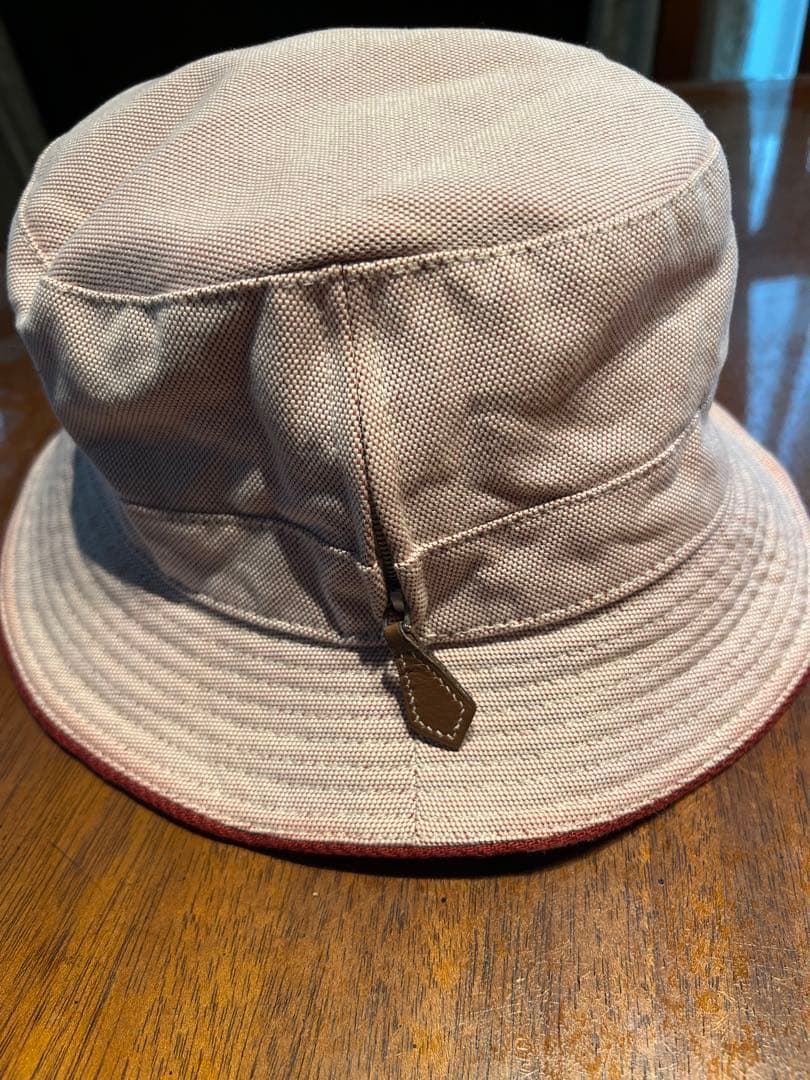 エルメス　Mosh Mosh バケットハット 56cm ベージュ