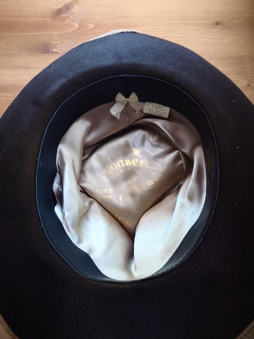 the h.w.dog＆co ビーバーフェルト オープンクラウン ハット