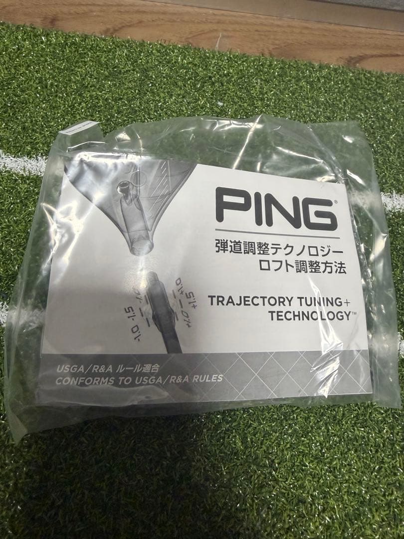 【新古品】PING G440K 10.5度PING TOUR BLACK 65S