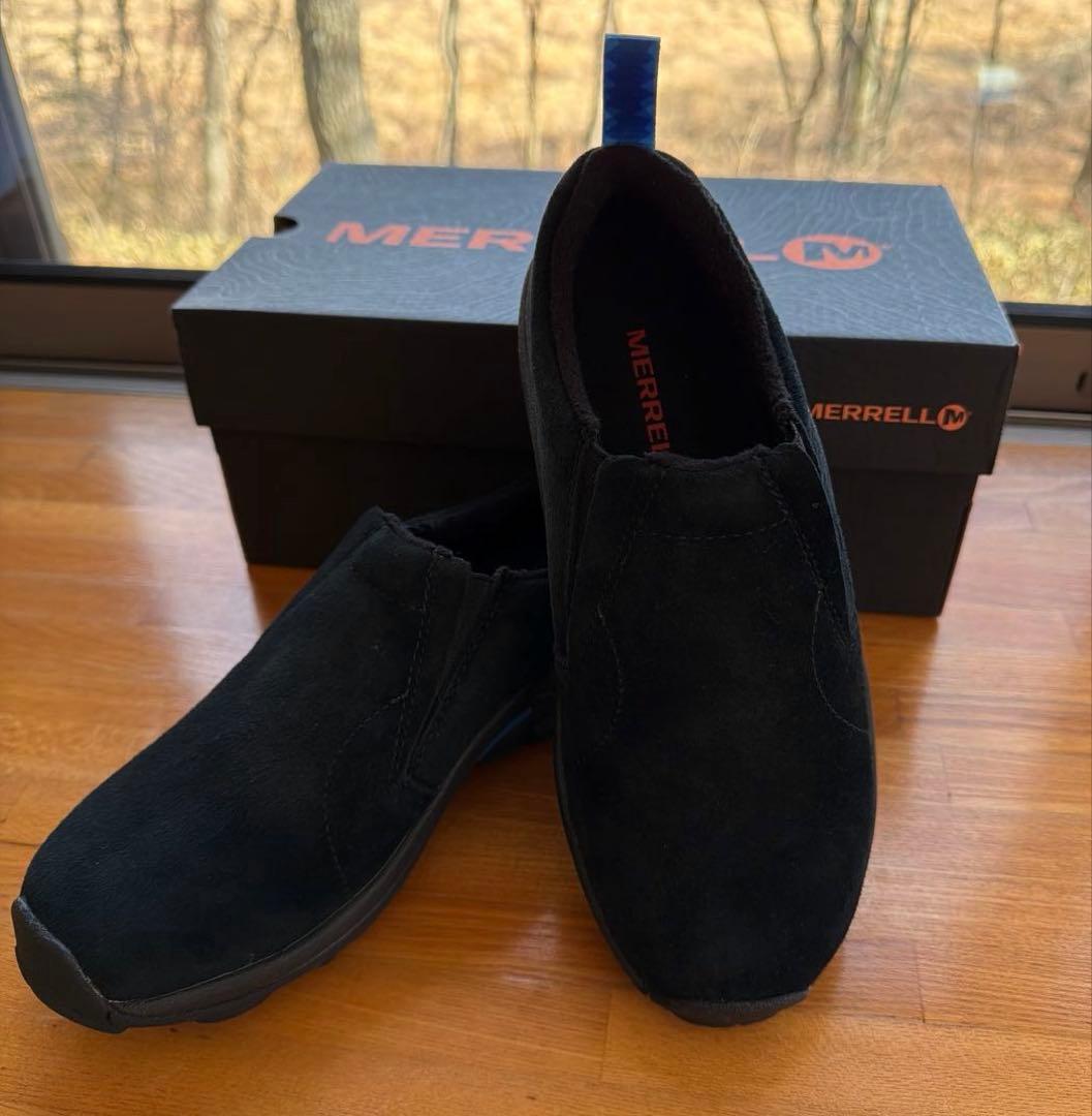 新品【メレル】ジャングルモックアイス＋　J37844 23cm ブラック