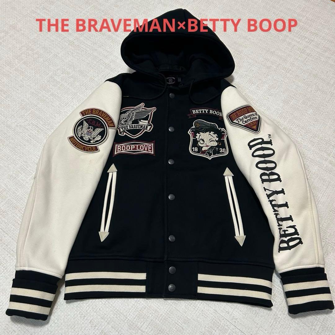 美品⭐︎THE BRAVEMAN×BETTY BOOP ボンディング スタジャン