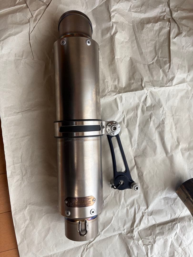 Kawasaki Z1000 チタンエキゾーストパイプ