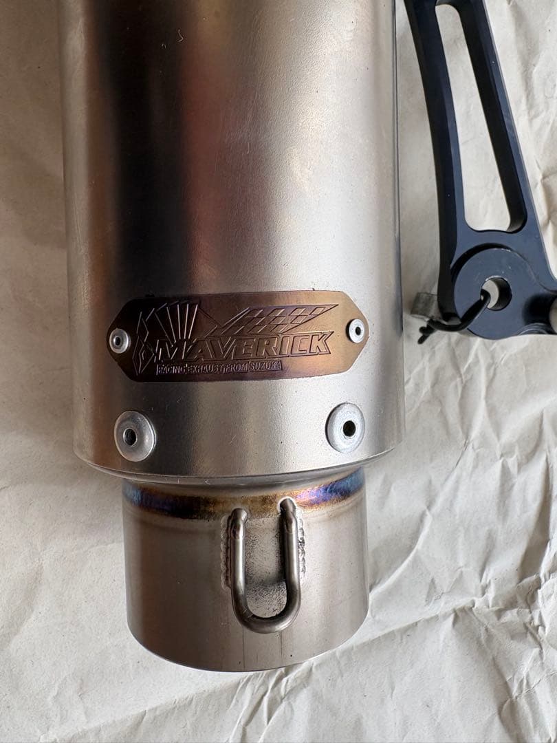 Kawasaki Z1000 チタンエキゾーストパイプ