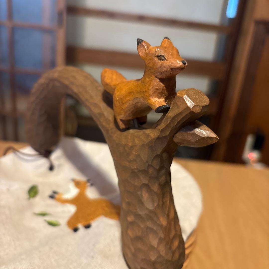 KIYATA きつねカゴバック未使用品