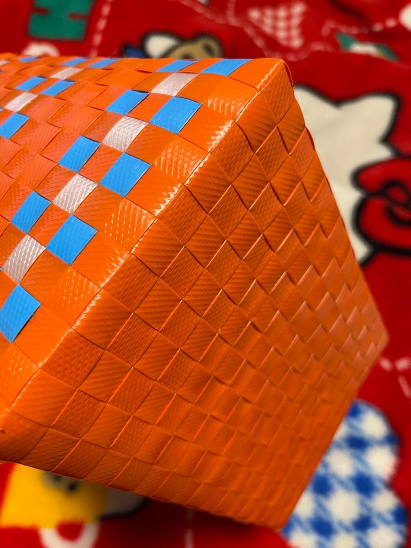 MARNI チェック柄 かごバッグ