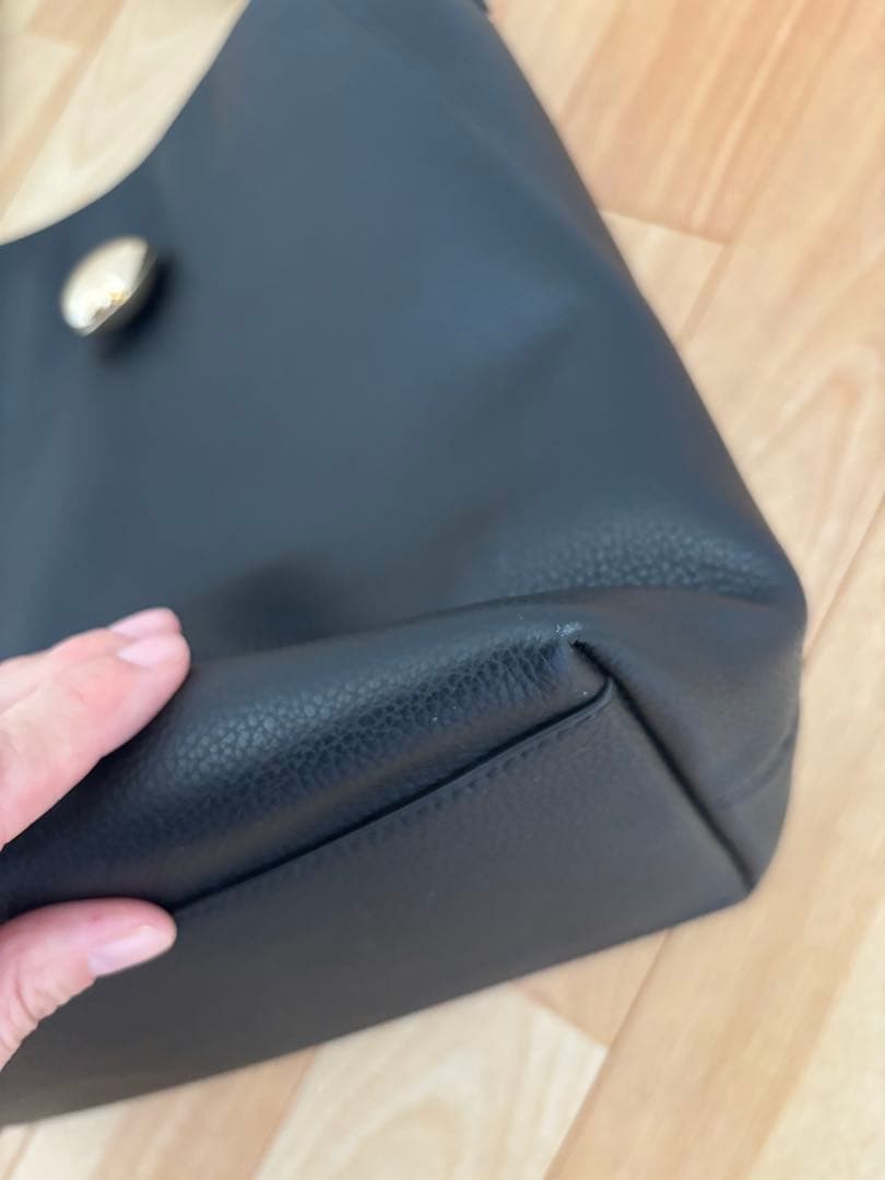 cafune drop hobo バッグ　ブラック