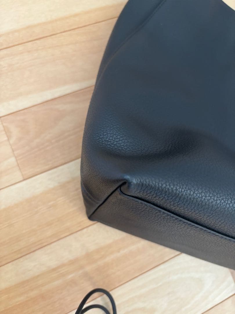 cafune drop hobo バッグ　ブラック