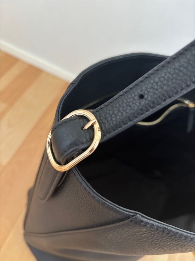 cafune drop hobo バッグ　ブラック