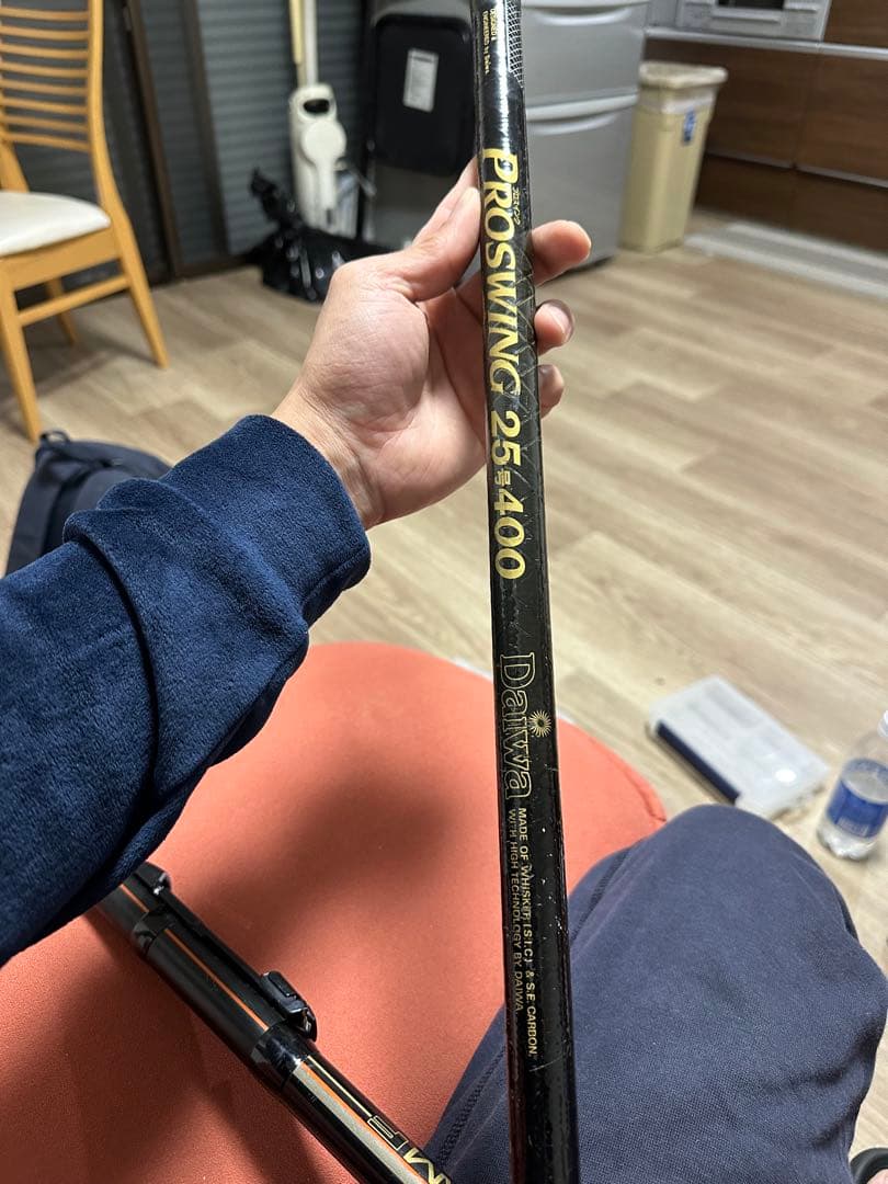 ロッド Daiwa PROSWING 25-400 & CARBON WHISKER