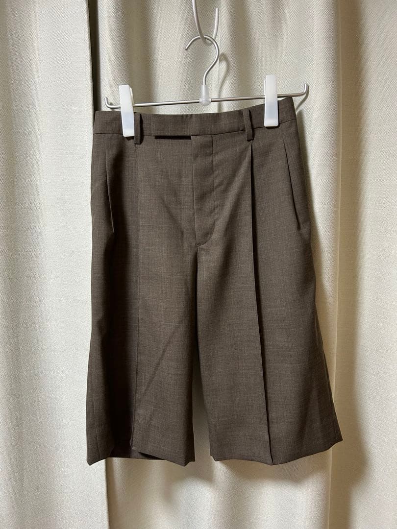 AURALEE 22ss TROPICAl WOOL SHORTS サイズ0