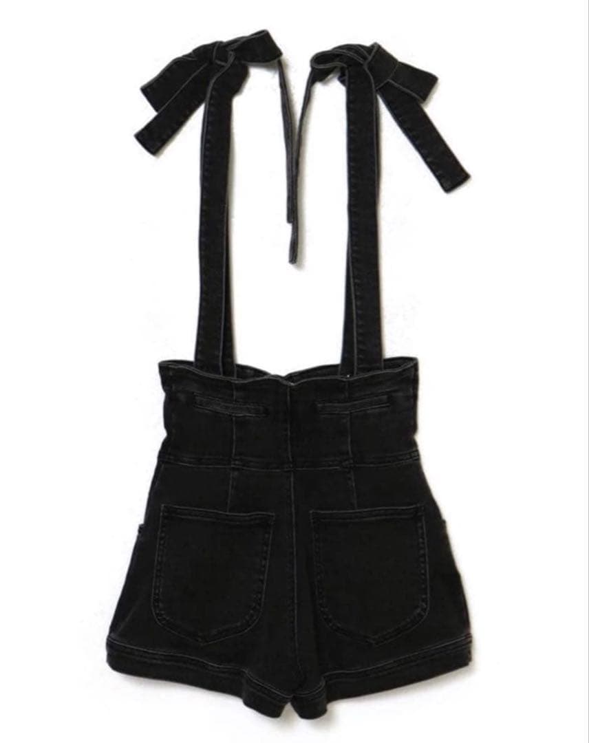 andmary ribbon denim allinone Mサイズ