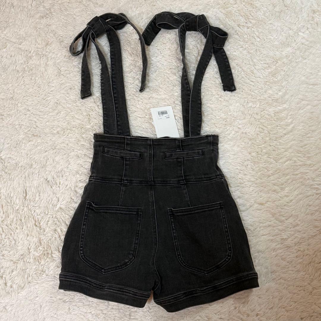 andmary ribbon denim allinone Mサイズ