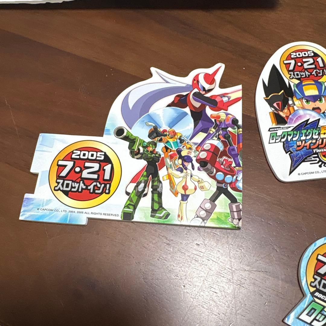 ロックマン　エグゼ5 店頭　販促　発泡ポップ　非売品　 カットアウト