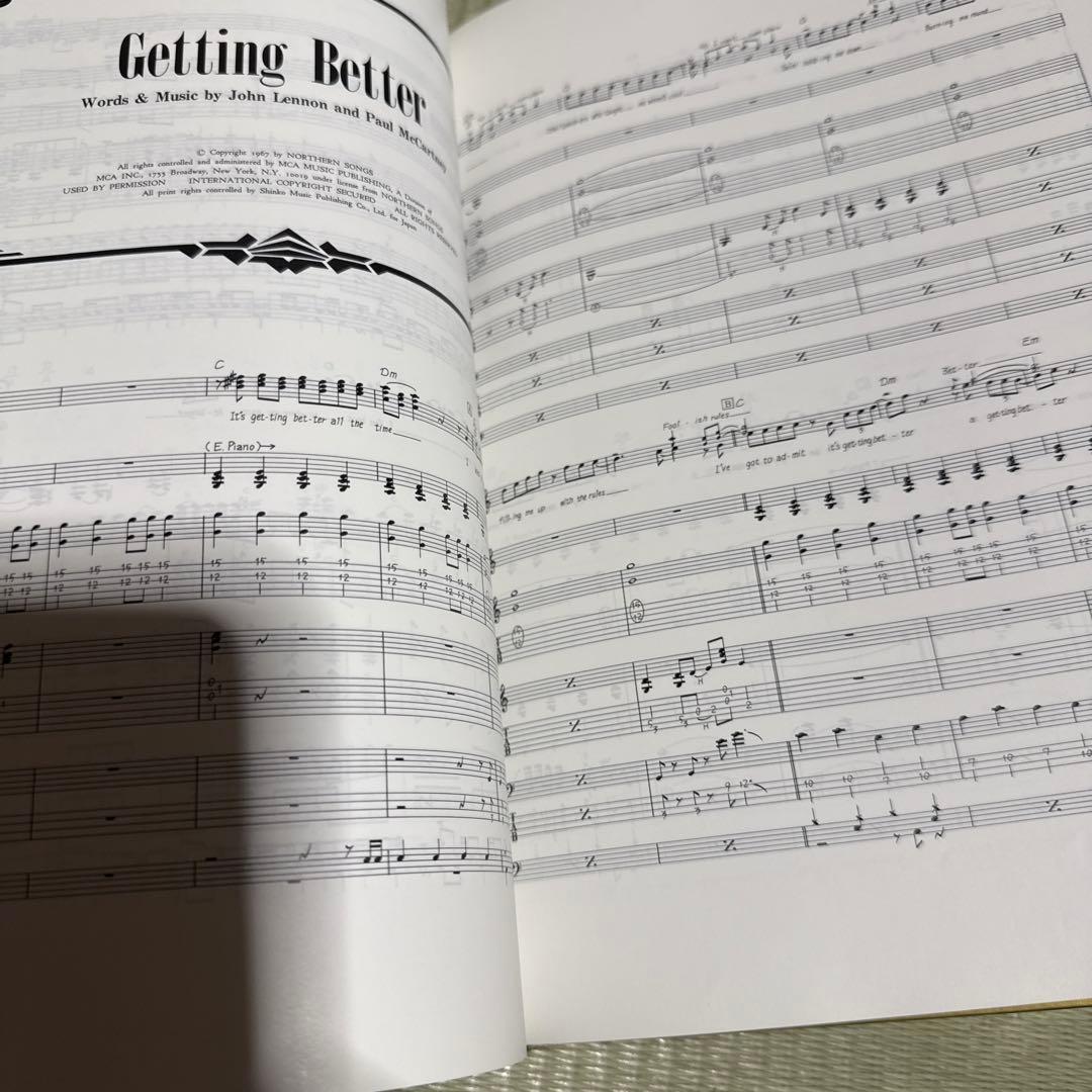 Complete The Beatles バンドスコア