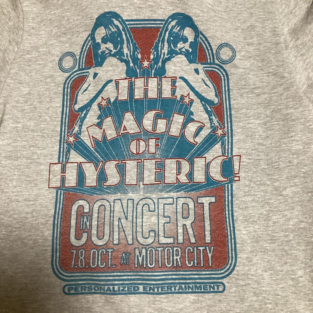 hysteric glamour ツインヒスガール ジップアップパーカー