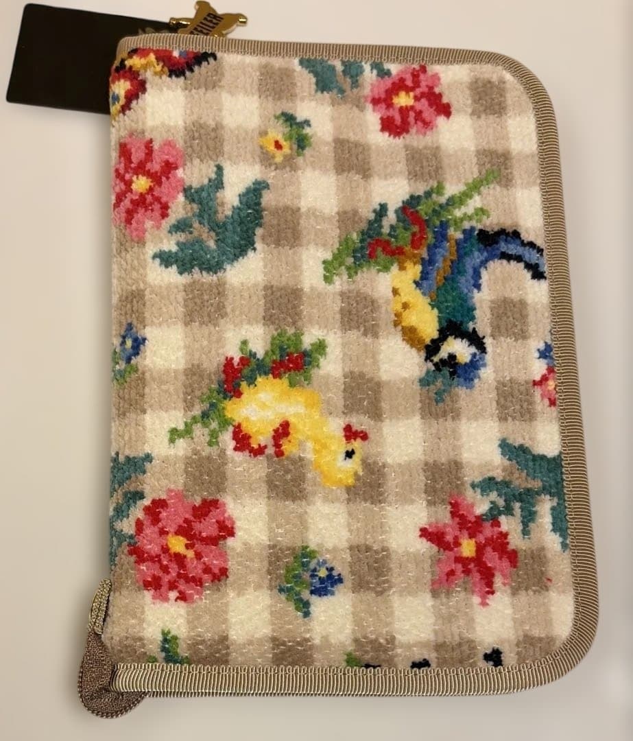 新品　フェイラー ハイジチェック ベージュ マルチケース