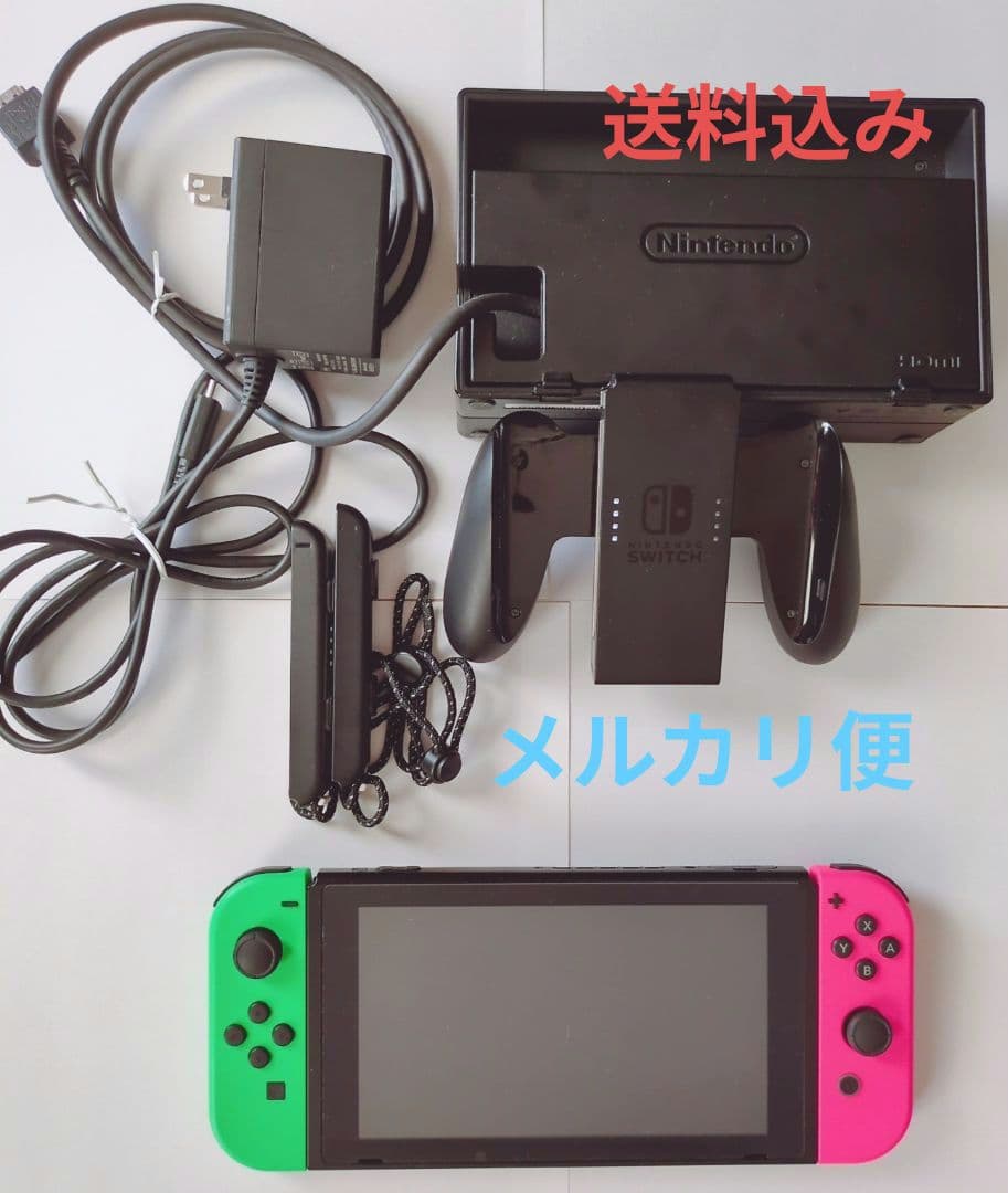 Nintendo Switch 本体 グリーン/ピンク Joy-Con