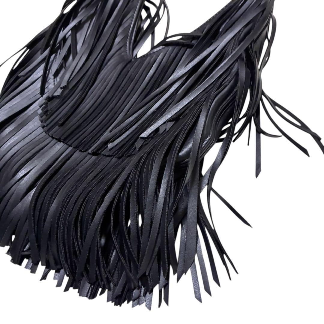 バッグ 2000s archive fringe shoulder bag zara