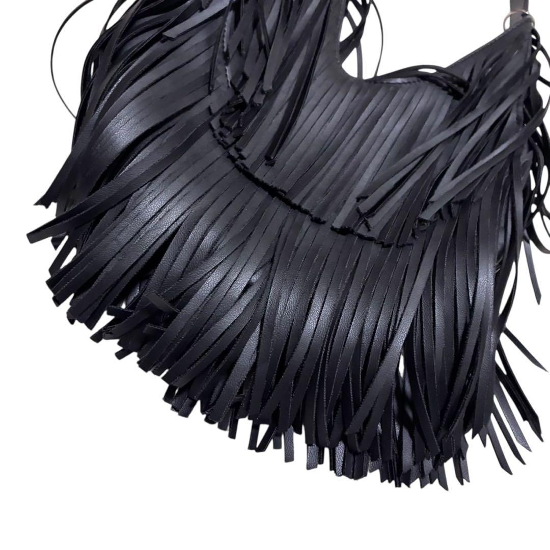 バッグ 2000s archive fringe shoulder bag zara