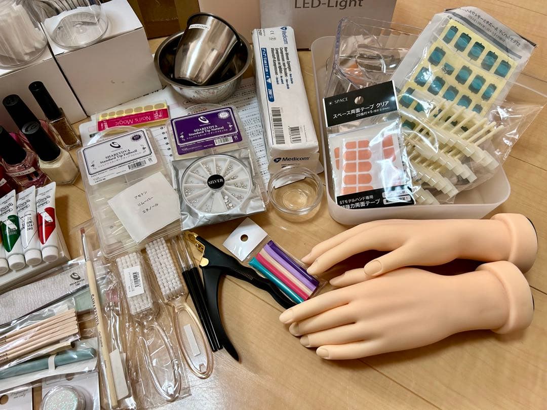 定価13万 ネイリスト講座 教材 ユーキャン 認定ハンド セット