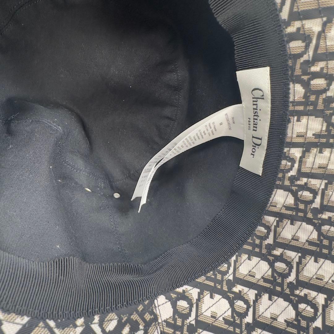 ディオール 95TDD924G130 コットン×ポリ　58 オブリーク ハット