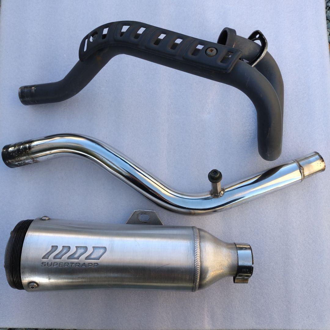 TW200 スーパートラップ マフラー アップタイプ スパトラ