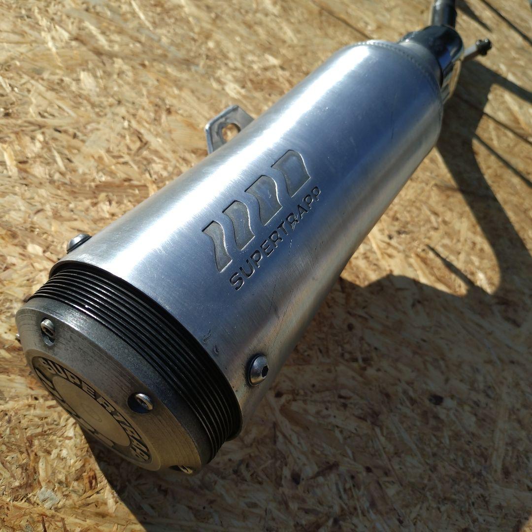 TW200 スーパートラップ マフラー アップタイプ スパトラ