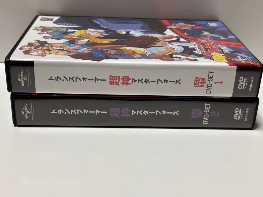 トランスフォーマー超神マスターフォース DVD-SET1 SET2セット