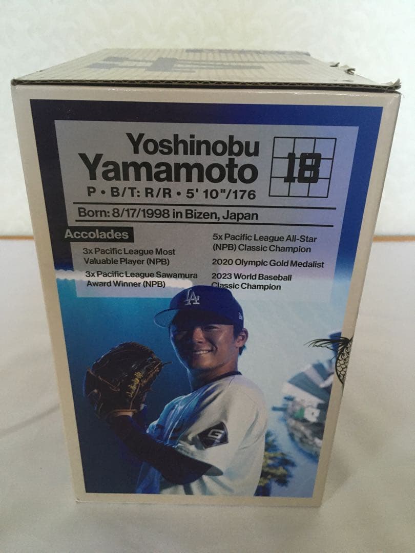 山本由伸 バブルヘッド