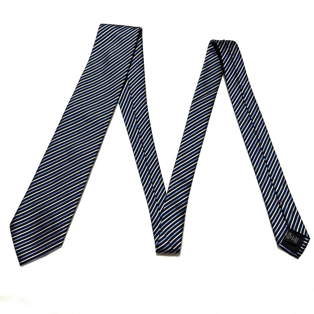 新品　ZEGNA ゼニア　ネクタイ　ストライプ　袋なし、