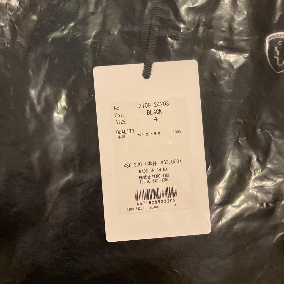 cpg ゴルフ　長袖ハイネックシャツ黒　サイズ4（XL）