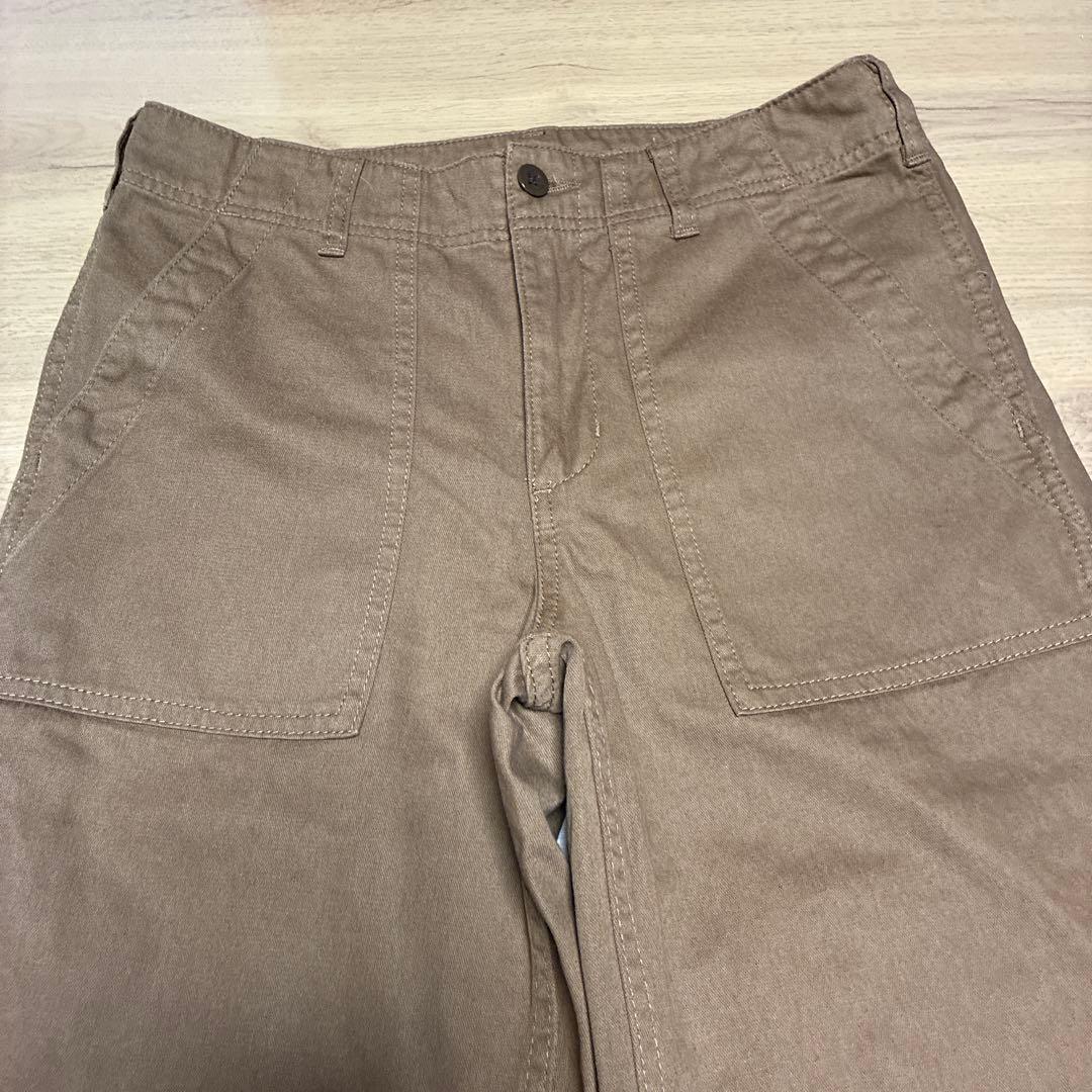 Spick & Span ルーズベイカーパンツ キャメル 38