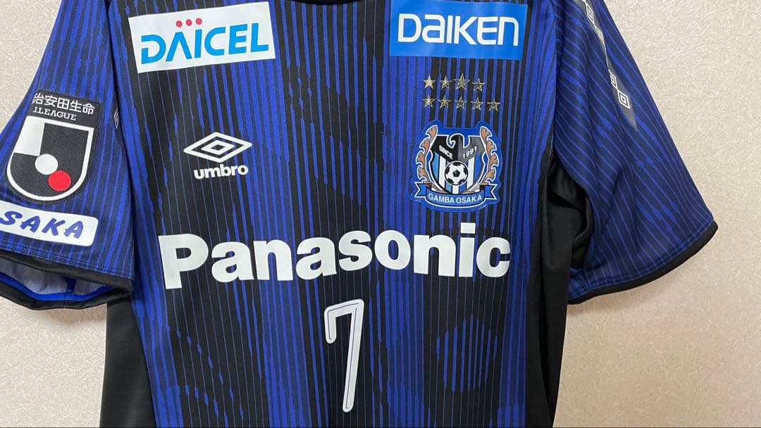 【正規品】遠藤保仁 ガンバ大阪 2019 オーセンティックレジェンド M-L