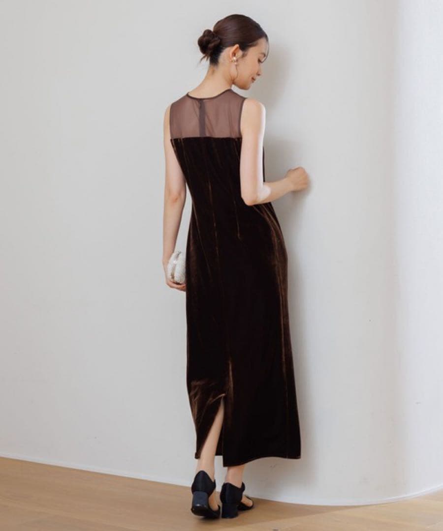 バルーンボレロ・ベロアドレス セット　form forma パーティードレス