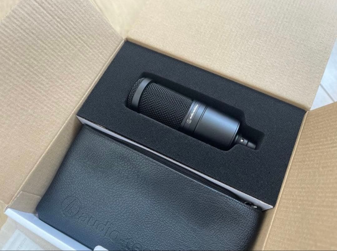 audio-technica AT2020＆収納ケース