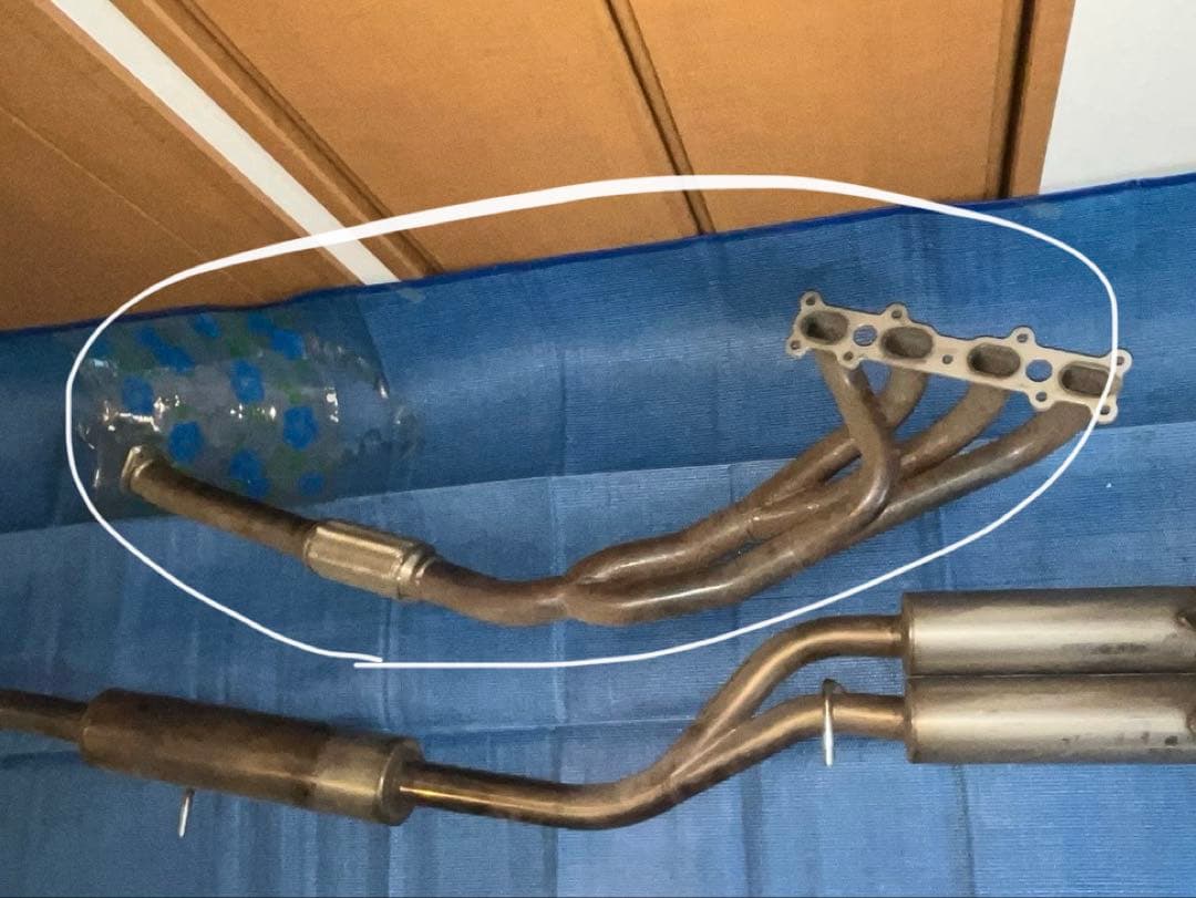 ユーノスロードスターNAエキマニ