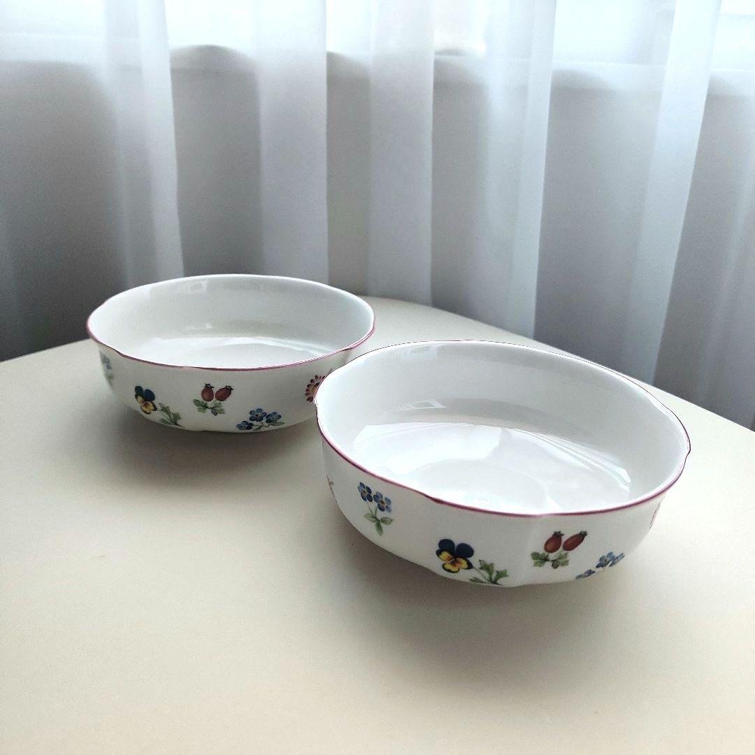 ビレロイボッホ　プチフルール　サラダボウル 2個セット