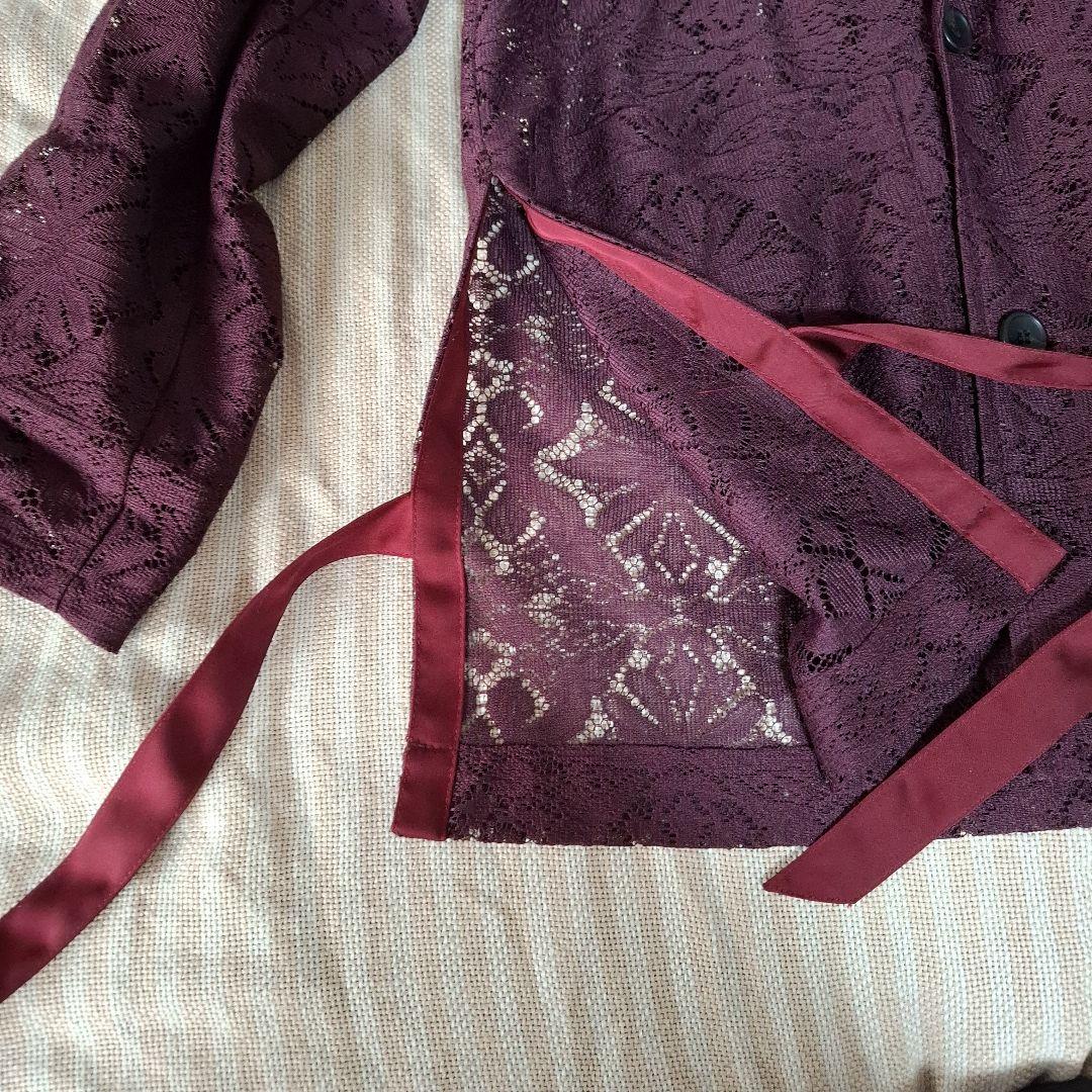 HARE ボルドー レース パンツセットアップ