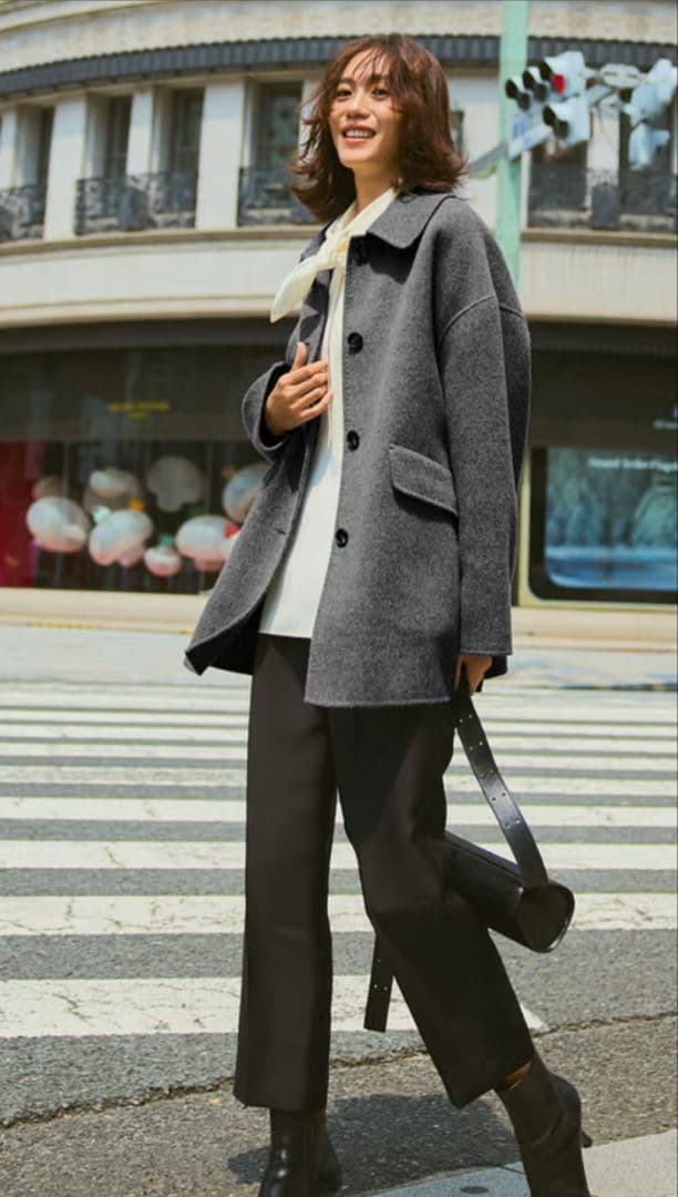 ドゥクラッセ　ピュアウールリバー・ミドルステンコート