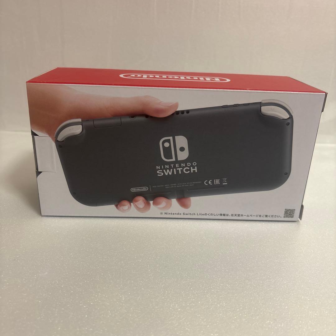 新品　Nintendo Switch Lite グレー　ニンテンドー　 スイッチ