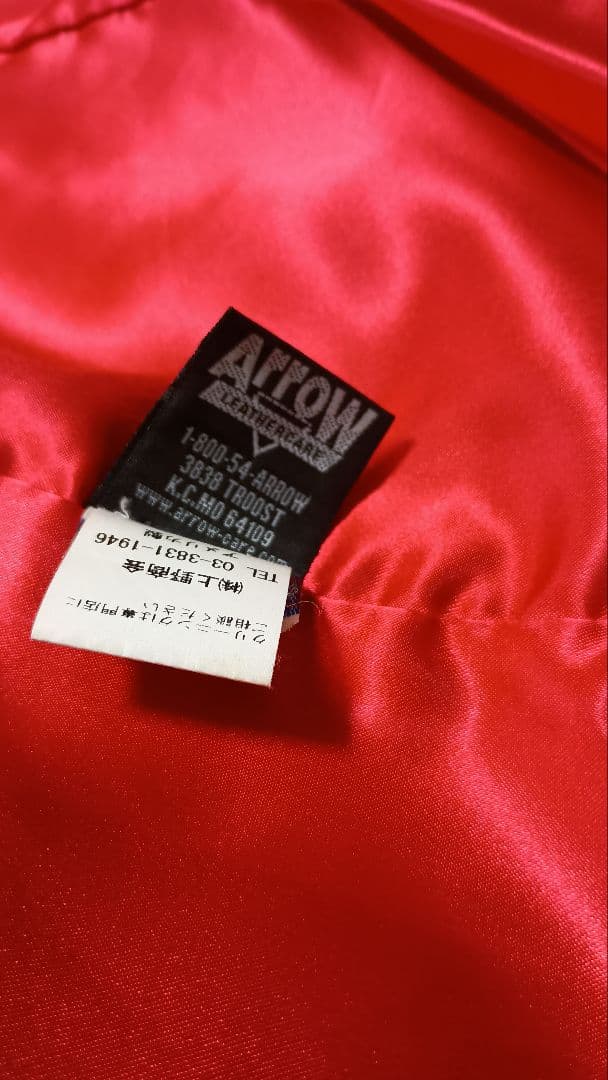 レア Schott レザーパイピングウールPコート ネイビー/黒 本革