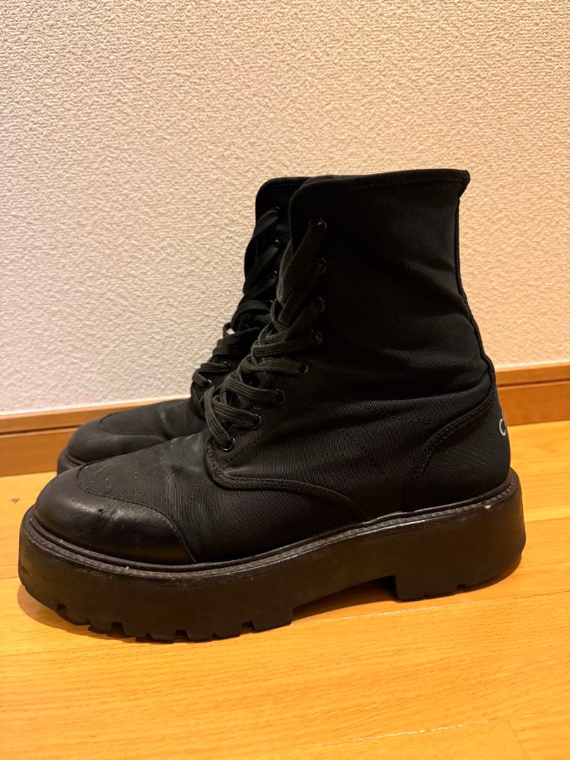 CELINE ブラックブーツ 厚底